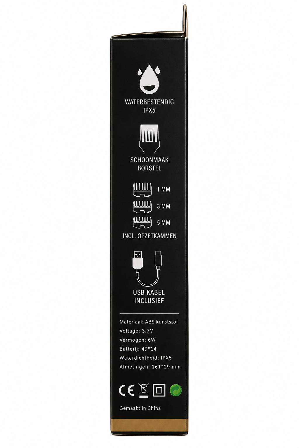 Easy blade trimmer - Waar precisie en stijl samenkomen met baardolie en borstel met reiniger