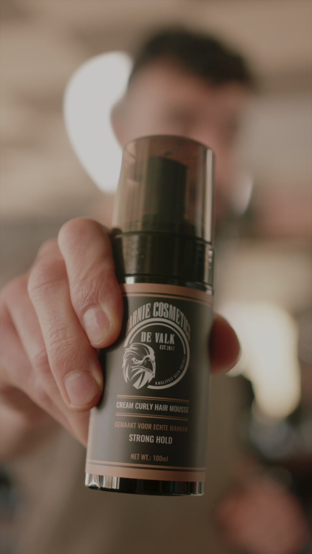 Curly Cream Hair Mousse