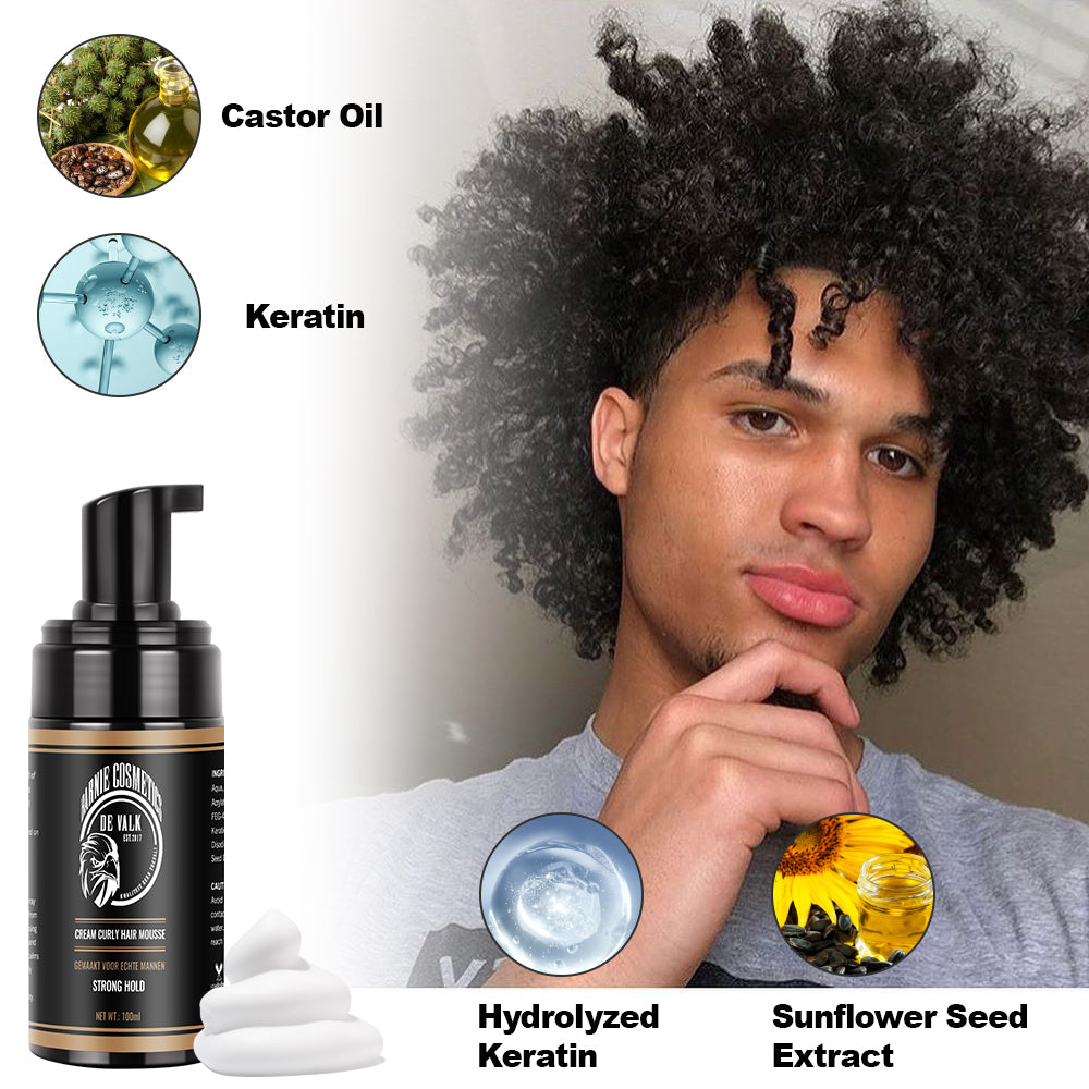Curly Cream Hair Mousse