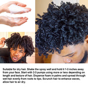 Curly Cream Hair Mousse